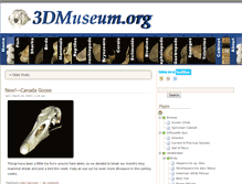 Tablet Screenshot of 3dmuseum.org